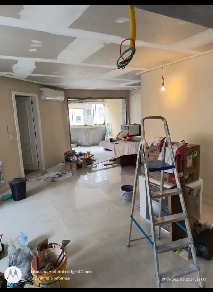 Assentamento do Piso Cerâmico e Organização