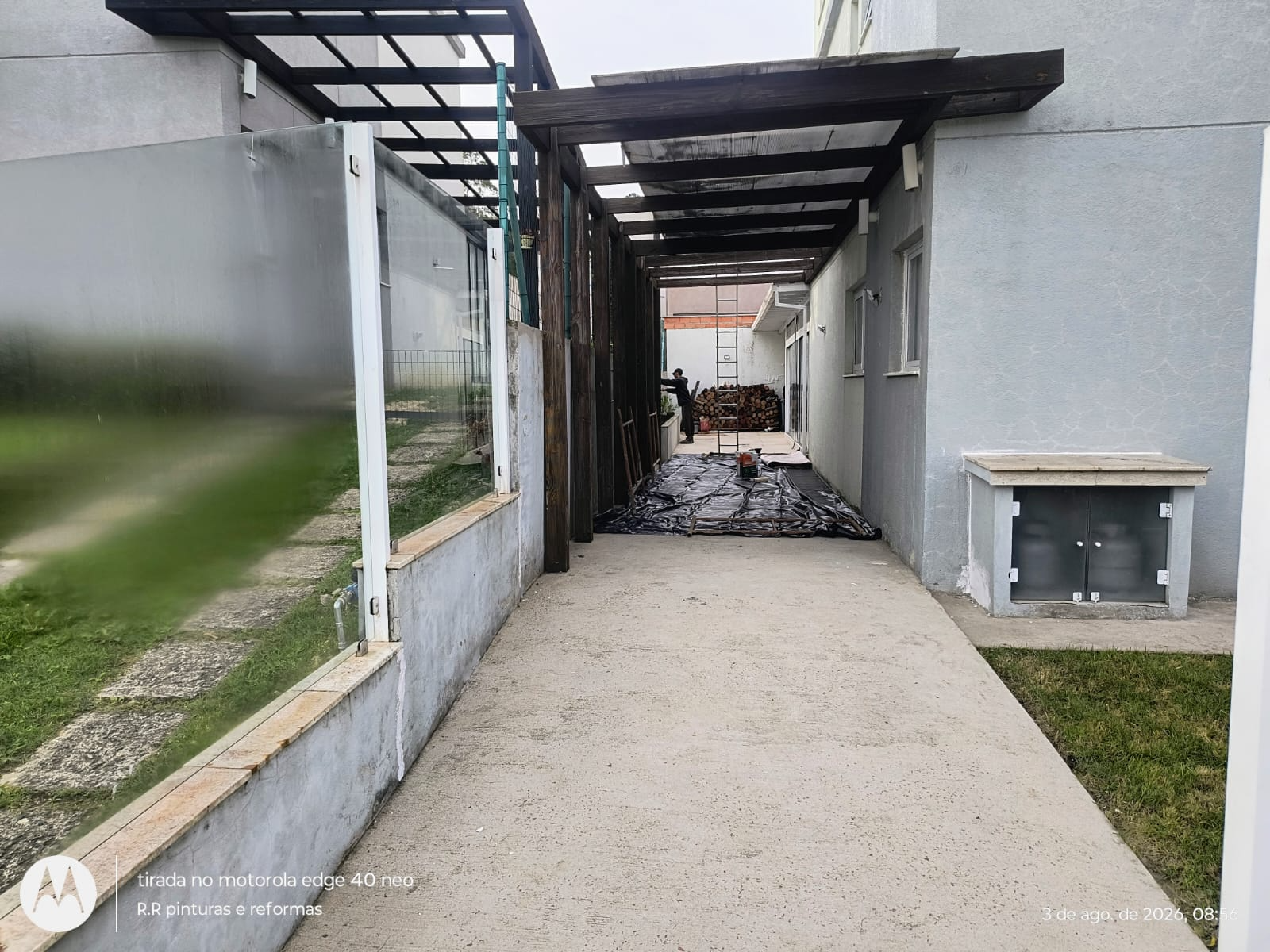 Pintura e Calafetação de Fissuras Residencial