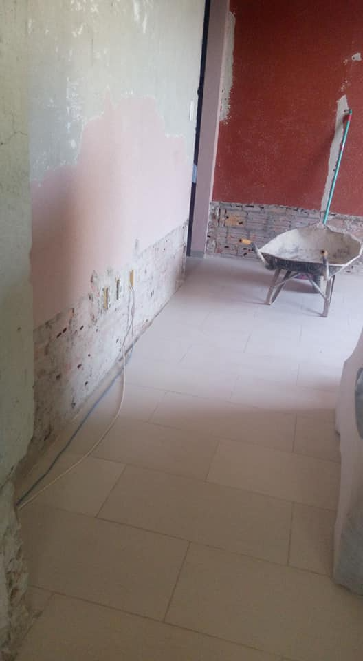 Impermeabilização de Baldrame contra Umidade Ascendente com Acabamento em Grafiato