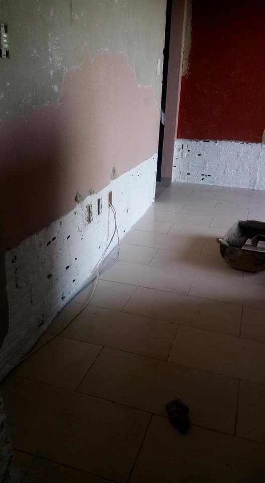 Impermeabilização de Baldrame contra Umidade Ascendente com Acabamento em Grafiato