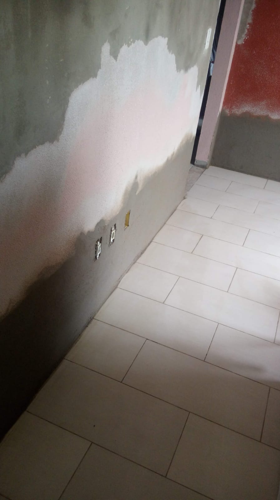 Impermeabilização de Baldrame contra Umidade Ascendente com Acabamento em Grafiato